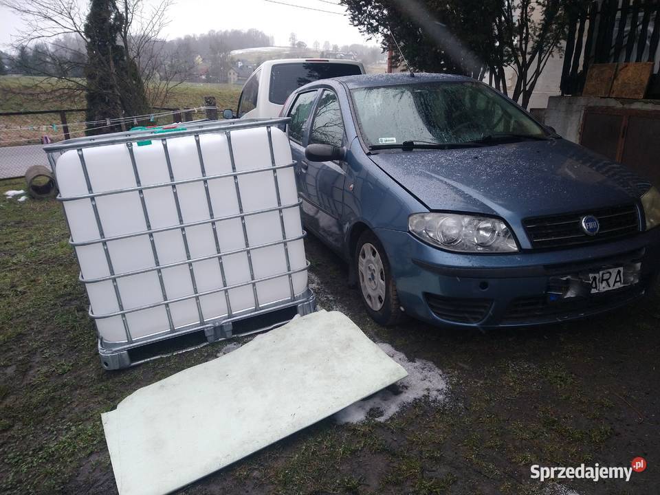 Fiat Punto 2 12 60 Niebieski kod 408 2004r na osobowe Pozostałe