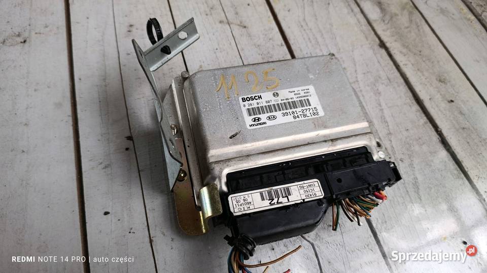 STEROWNIK SILNIKA HYUNDAI GETZ 0281011807 Czujniki i sterowniki sprzedam