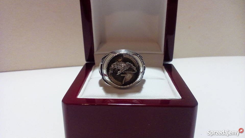 Pierścień Kawalerii Powietrznej Biżuteria dla Panów Warszawa