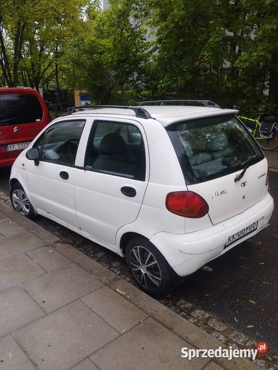 Matiz Daewoo 2002 jeździ i mało pali małopolskie Kraków sprzedam