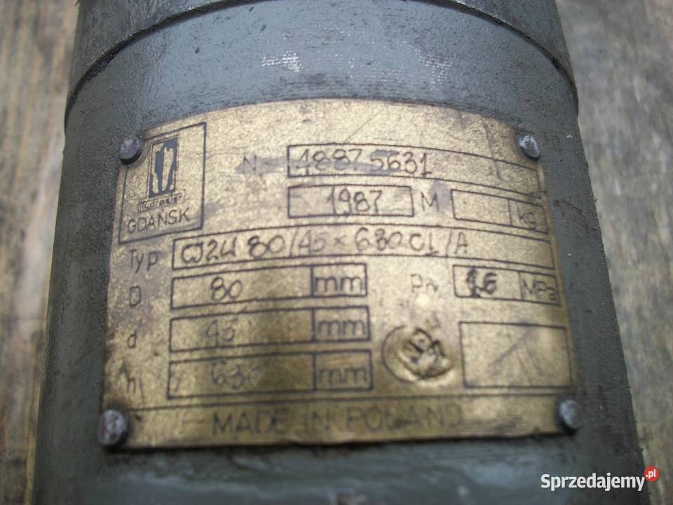 Siłownik CJ2W 8045x630 mm Olkusz