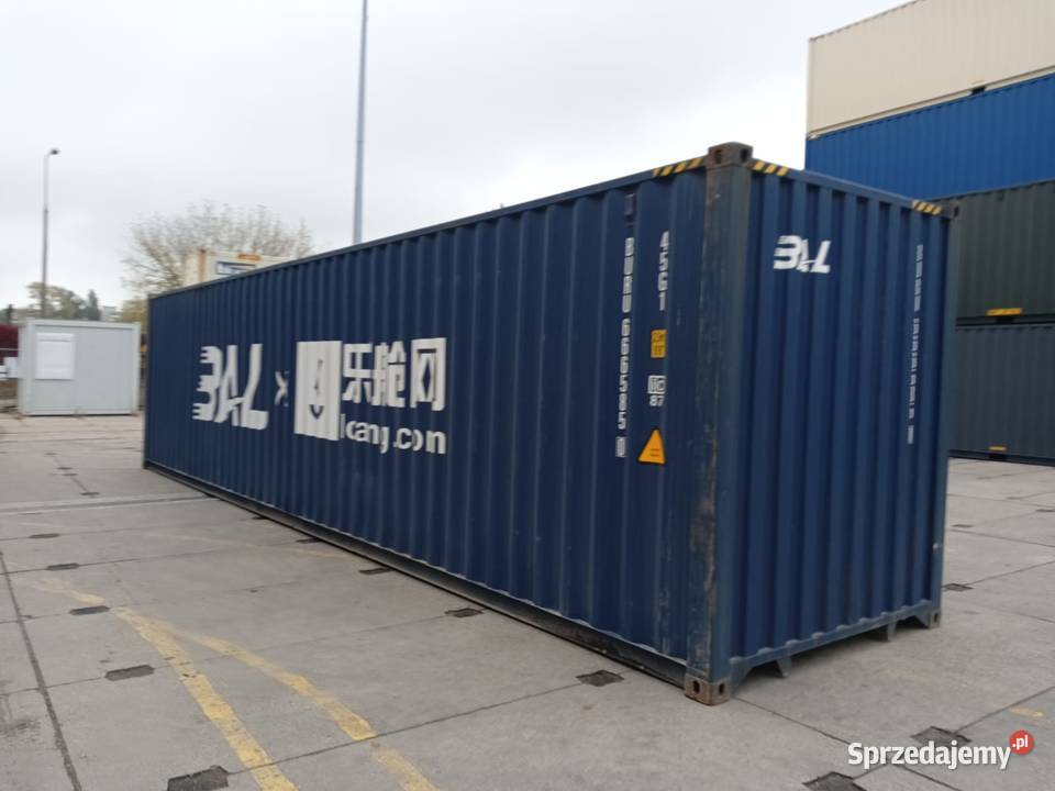 Sprzedam kontener morski 40 HC 12 metrowy prawie lubelskie Zamość sprzedam