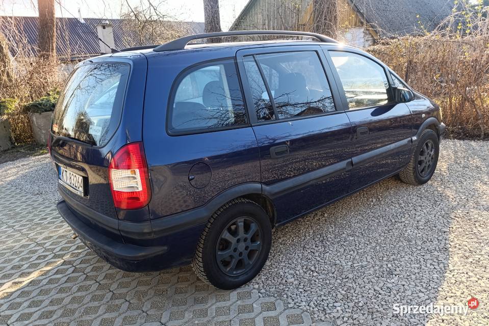 Opel Zafira 18 LPG 7osobowy Rok produkcji 2001 Tarnów