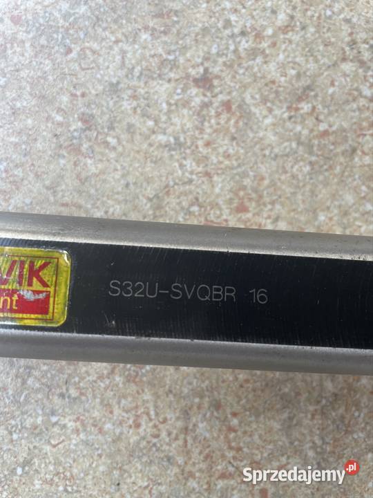 Nóż tokarski wytaczak S32USVQBR 16 SANDVIK Czarnożyły