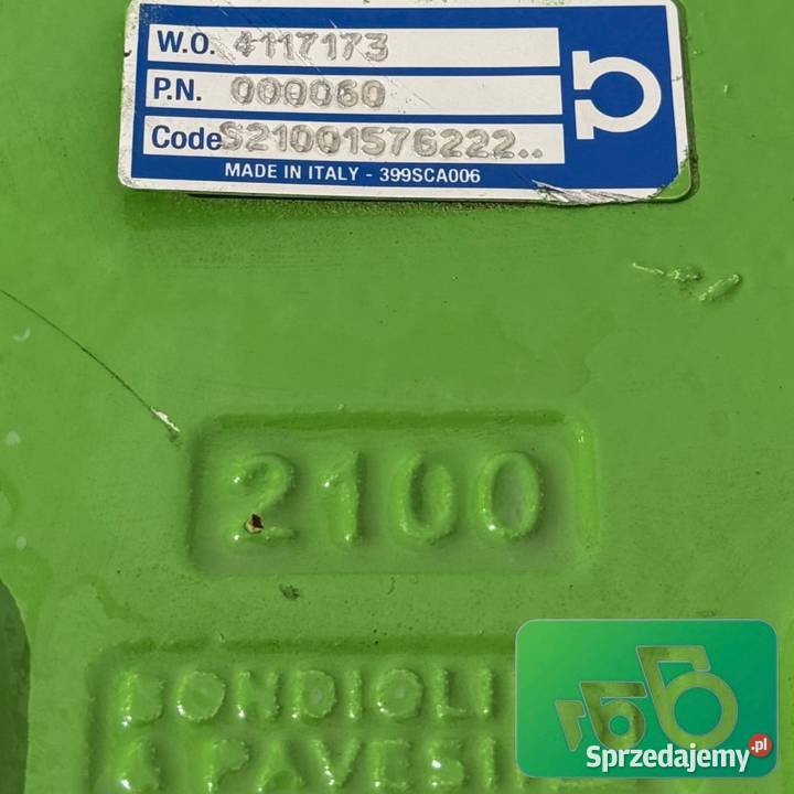 Przekładnia kątowa S2100 Bondioli Pavesi Pozostałe Wilkowo