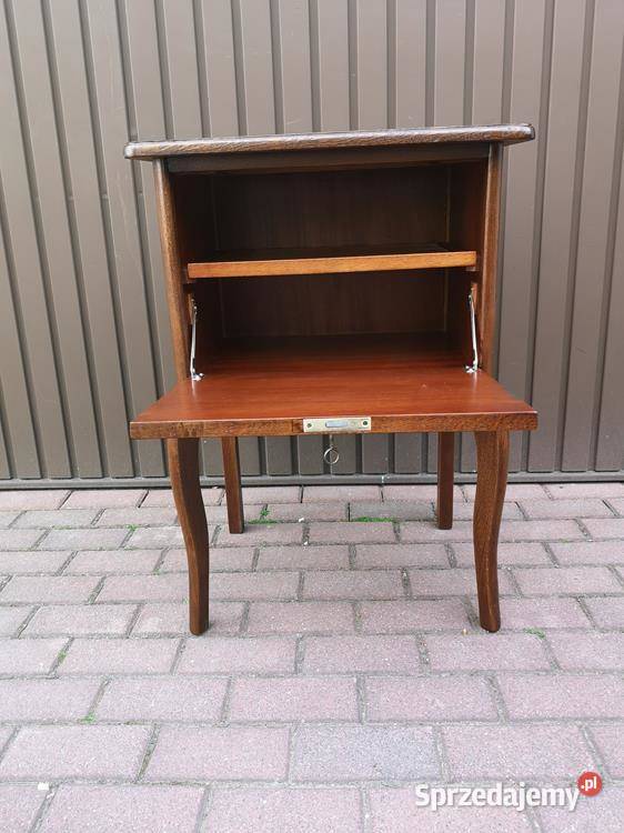 Szafka Stolik Finezyjny ARTDECO Dąb Stary Antyk