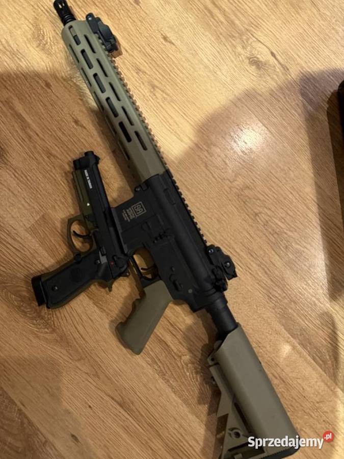 Sprzedam M4 specna i M9A1 KJW gadżety Wykroty