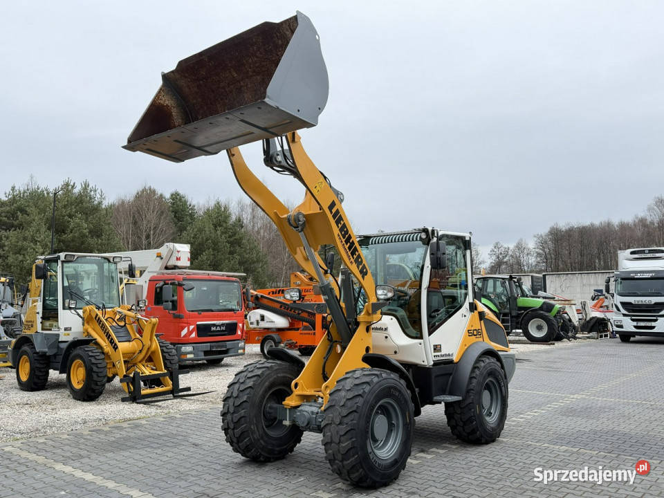 średnia kołowa Liebherr L 506 Compact Łyżka Widełki sprzedam