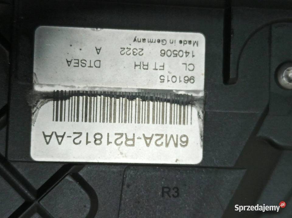 ZAMEK DRZWI PRAWY PRZÓD EU 6M2AR21812AA Ford S I świętokrzyskie