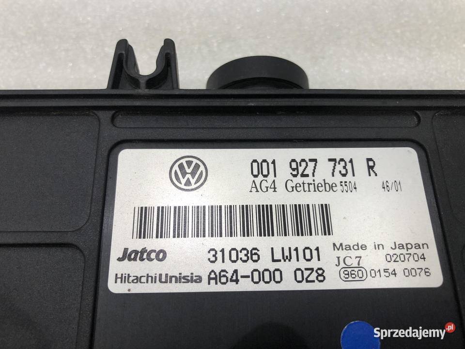 MODUŁ SKRZYNI BIEGÓW VW POLO 9N 001927731R Komputery