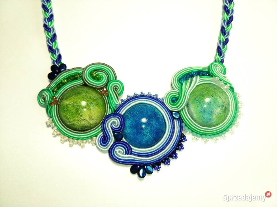 NASZYJNIK Z ŻYWICĄ SUTASZ Zegarki i Biżuteria Warszawa sprzedam