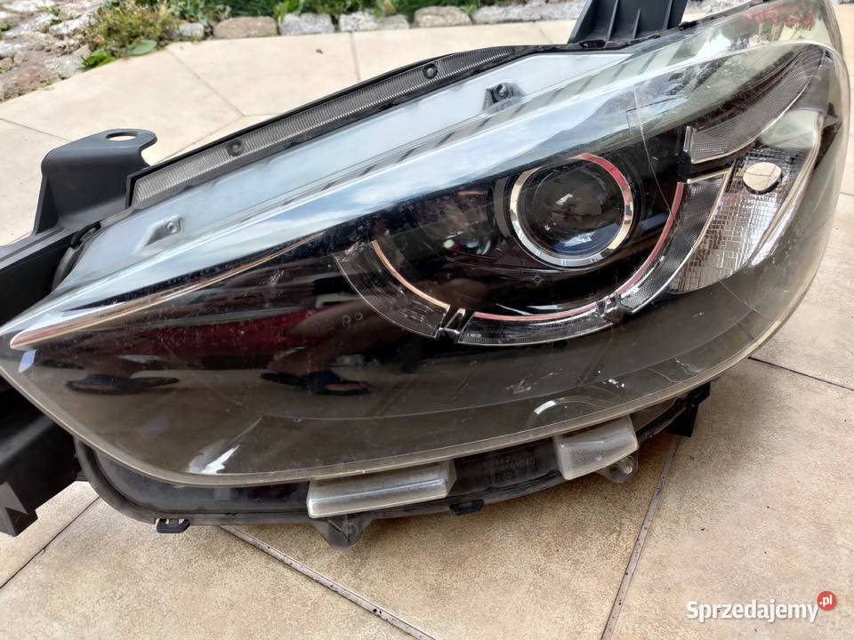 Lampa Lewa przód Mazda CX5 Full LED do naprawy Rok produkcji 2015 Oświetlenie Błonie
