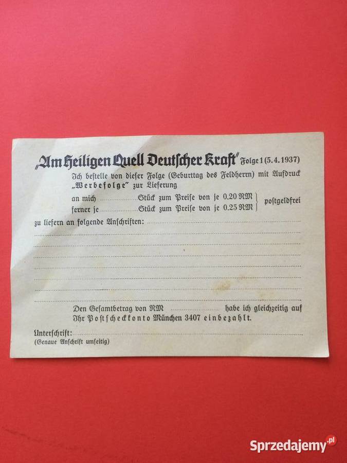 2558 Niemiecka Kartka Szczecin