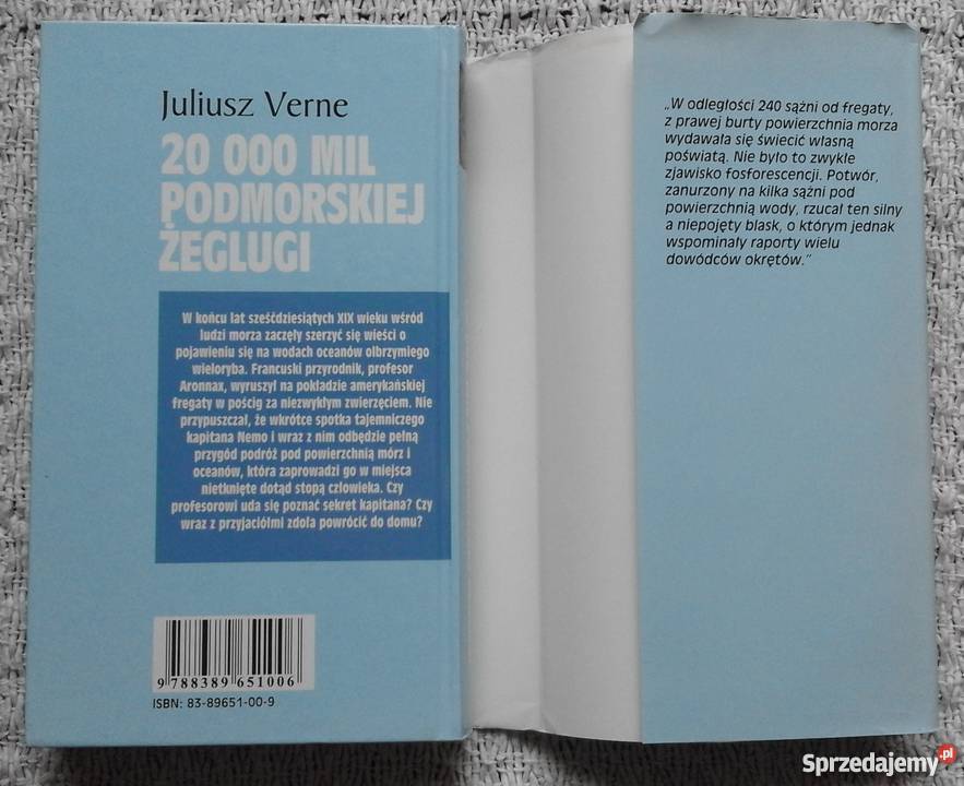 20 000 mil podmorskiej żeglugi Juliusz Verne Białystok