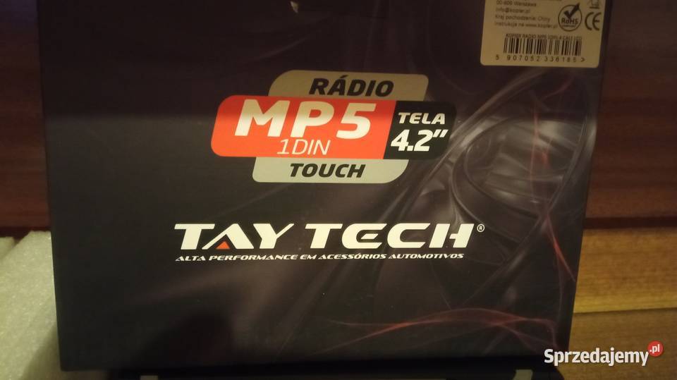 Radio samochodowe 1din mp5 kolor Posługowo