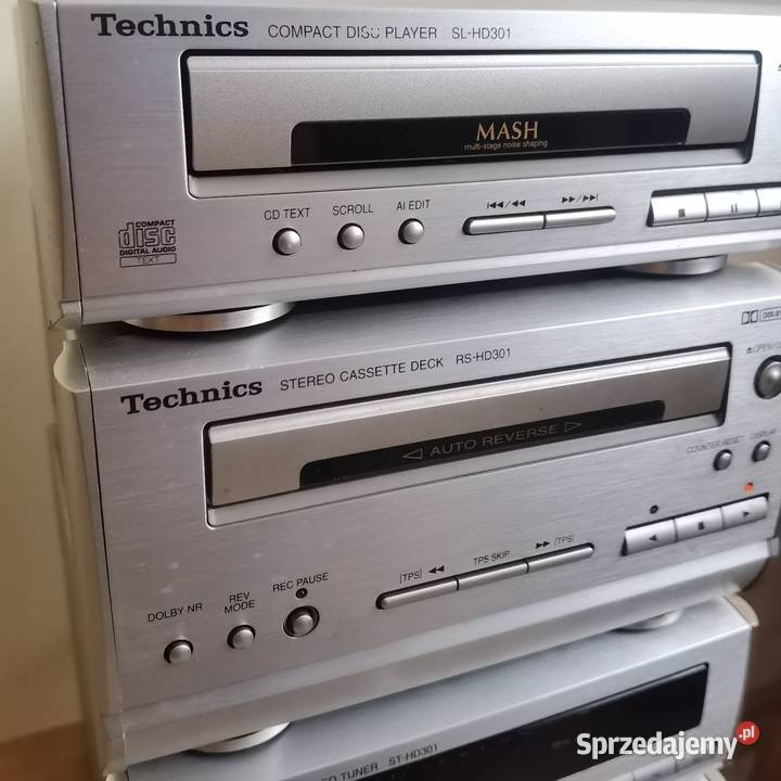 Technics HD 301 wieża stereo śląskie Ruda Śląska