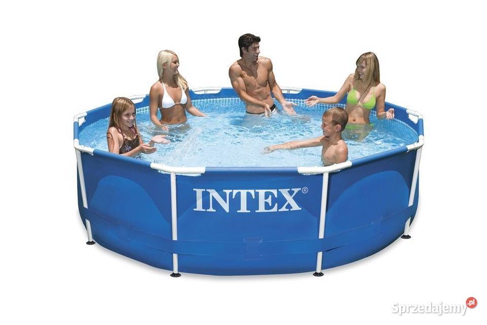 Basen stelażowy duży ogrodowy 305x75 INTEX podlaskie Bielsk Podlaski
