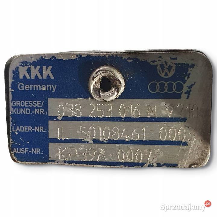 TURBOSPRĘŻARKA Skoda Octavia I 19 TDI turbo lubelskie Chełm