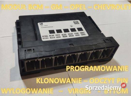 Opel moduł BCM moduł komfortu BSI Mokka 13594469 osobowe śląskie