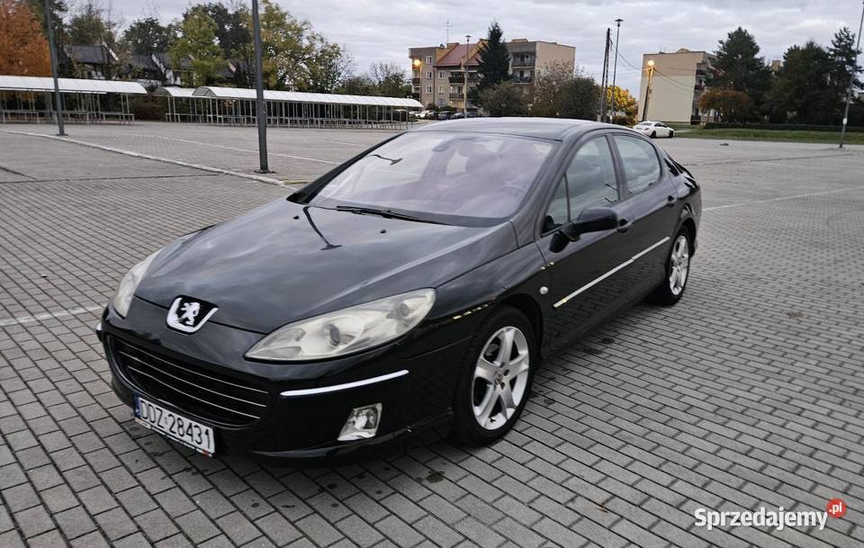 Peugeot 407 20 HDI 136 Skóry Navi Climatronik poduszka powietrzna Paczków