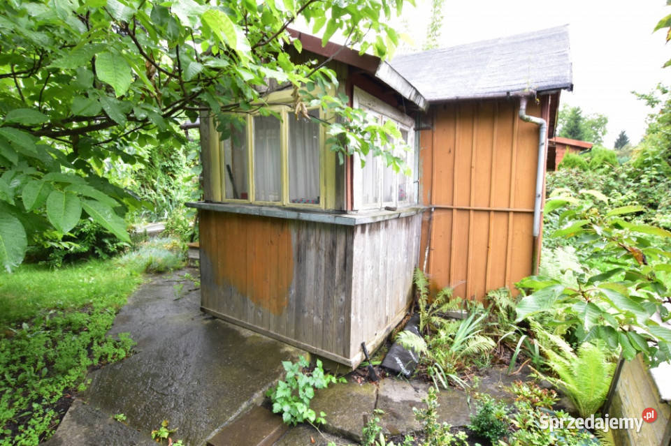 Działka rekreacyjna ROD RAi z domkiem utwardzona Sprzedaż Warszawa