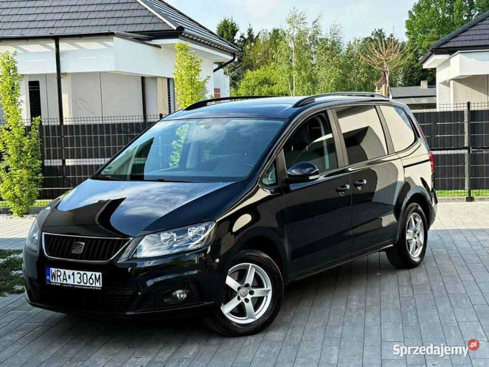 Seat Alhambra 20 TDi 140 6B Navigacja Tempomat 7 mazowieckie Radom