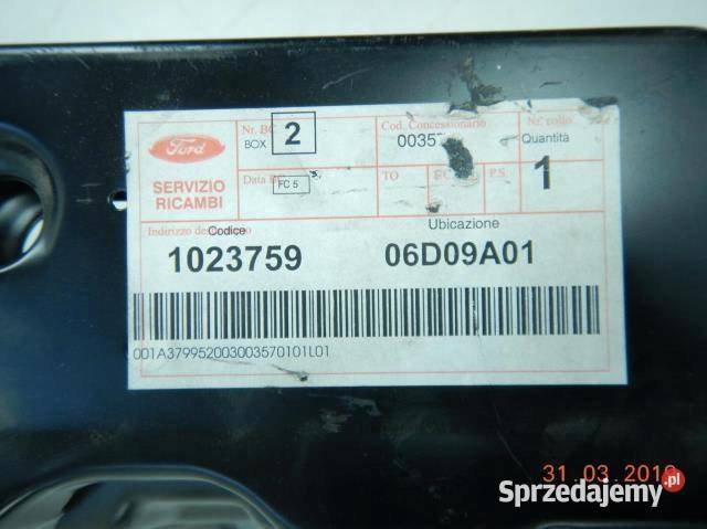 PAS PRZEDNI WZMOCNIENIE FORD MONDEO 9600