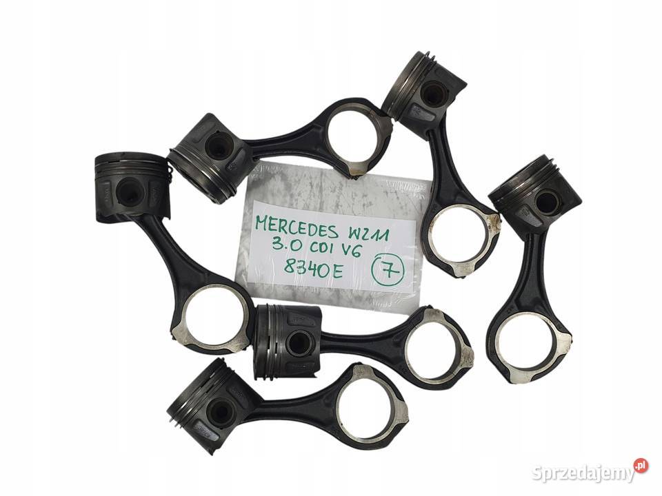 TŁOK SILNIKA Mercedes W251 W211 W219 W164 30 CDI Blok silnika Chełm