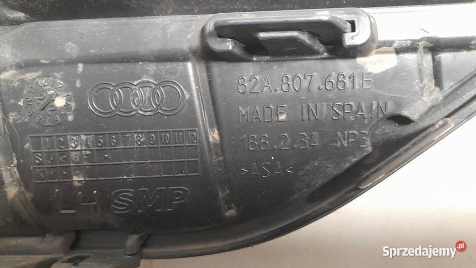 KRATKA ZDERZAKA LEWA AUDI A1 SLINE 82A807681E Goleniów