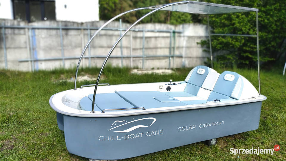 Jacht elektryczny ChillBoat Cane super dostępny Sport i Wypoczynek Katowice