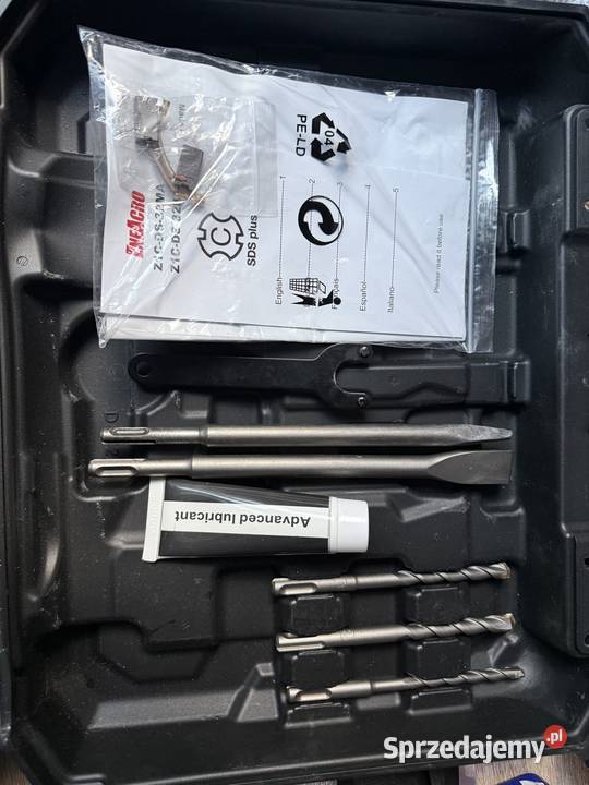 Wiertarka udarowa ENEACRO Z1CDS32MA ZESTAW