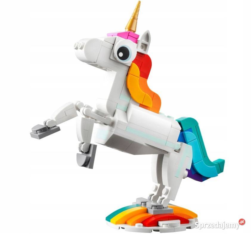 LEGO CREATOR 31140 Magiczny jednorożec 3w1 Lego Klocki Klocki Poznań