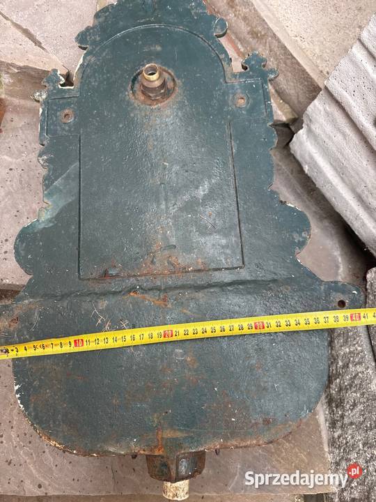 Żeliwny stary zlew ogrodowy naścienny umywalka Bystrzyca Kłodzka