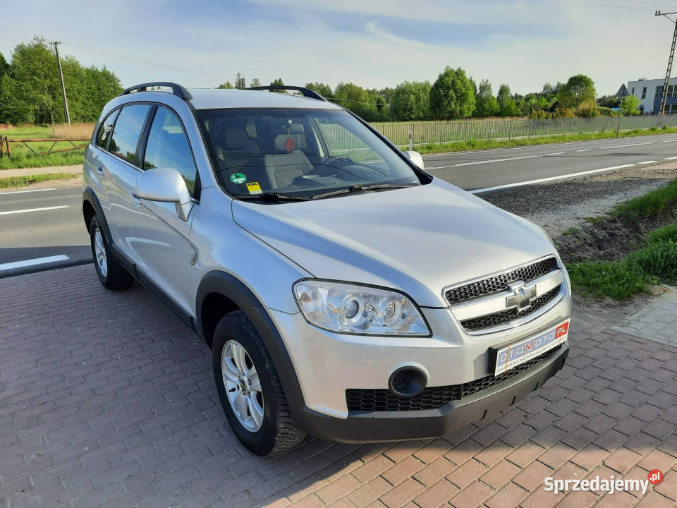 Chevrolet Captiva KLIMA Udokumentowane 176 klimatyzacja mazowieckie Żyrardów