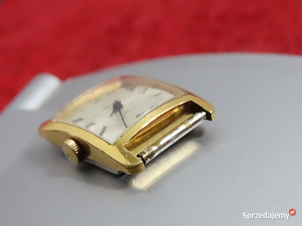 Vintage Slava 17 Jewels Klasyczna Kostka ZSRR