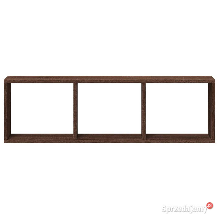 Półka ścienna 100x16x30 brązowy dąb WM854874 Warszawa sprzedam