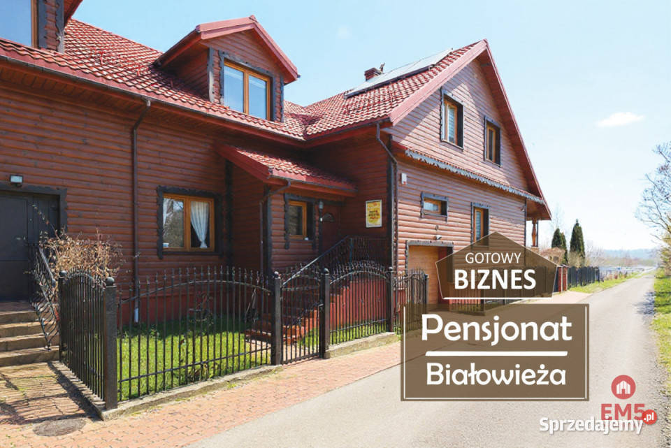 Do sprzedaży dom wolnostojący Białowieża 400m2 podlaskie sprzedam