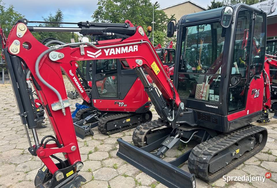 Nowa minikoparka YANMAR SV26 Classic 2023r MY Łódź