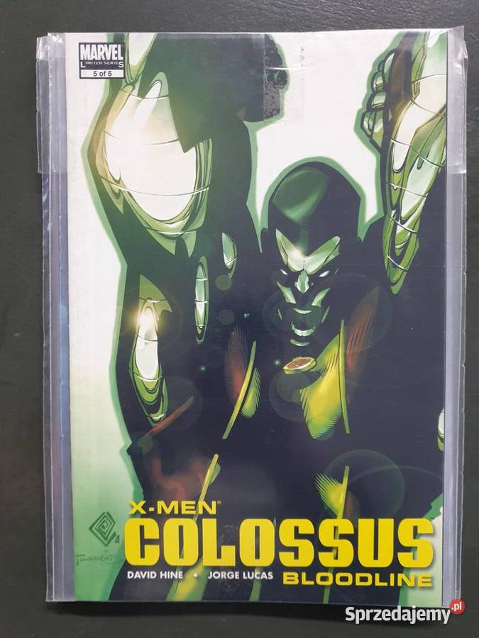 XMen Colossus Bloodline miniseria 5 komiksów Gdynia