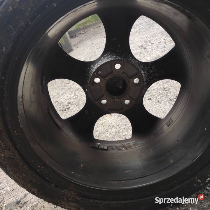 Komplet felg 5x112 17 golf 5 gti czarne