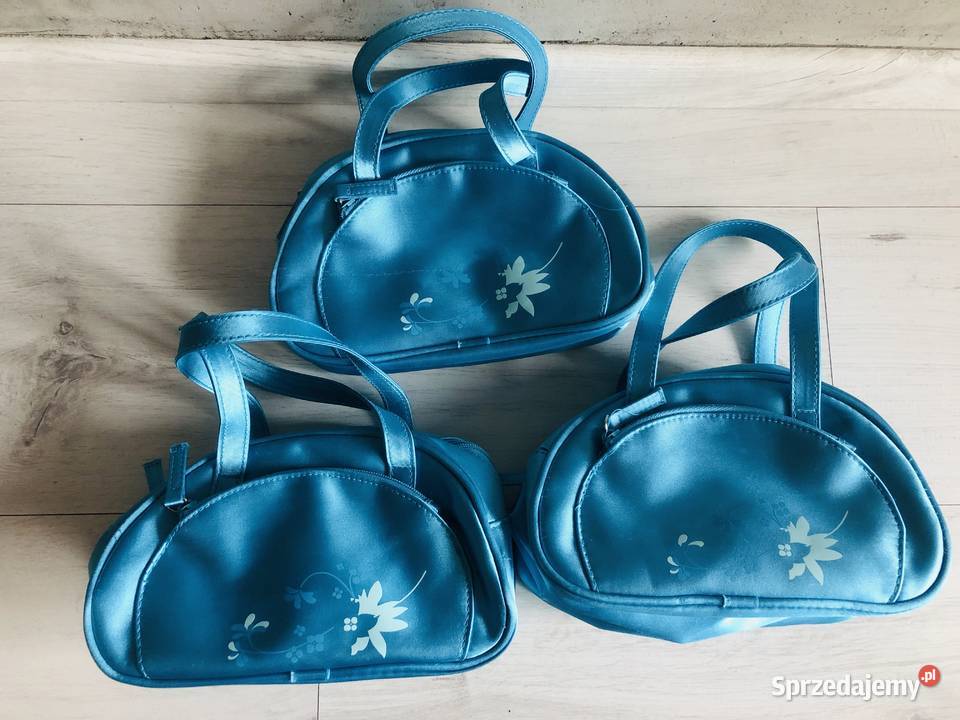 NOWA kosmetyczka niebieska futerał kuferek 3 łódzkie Łódź