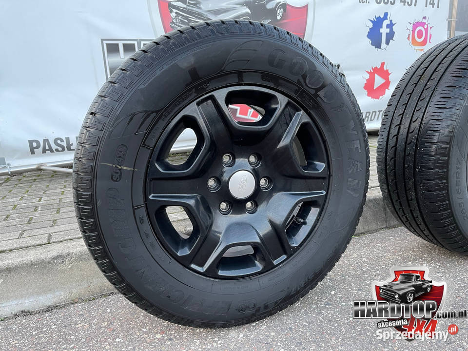 Felgi Opony Ford Ranger 25665R17 GoodYear 17 warmińsko-mazurskie Pasłęk