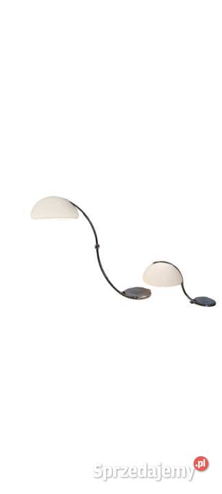 Lampy Serpente chrom E Martinelli vintage wielkopolskie Kalisz