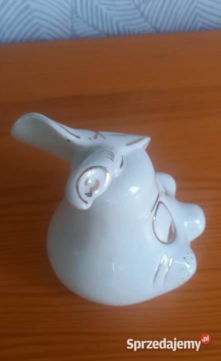 Figurka porcelanowa gruszka z liściem 15 Małkinia Górna sprzedam