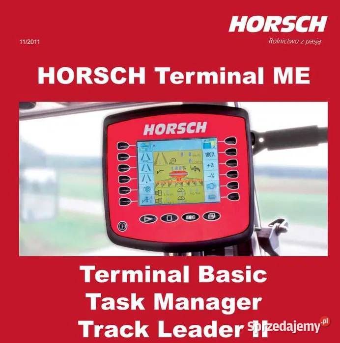 instrukcja obsługi Horsch Terminal ME Pozostałe