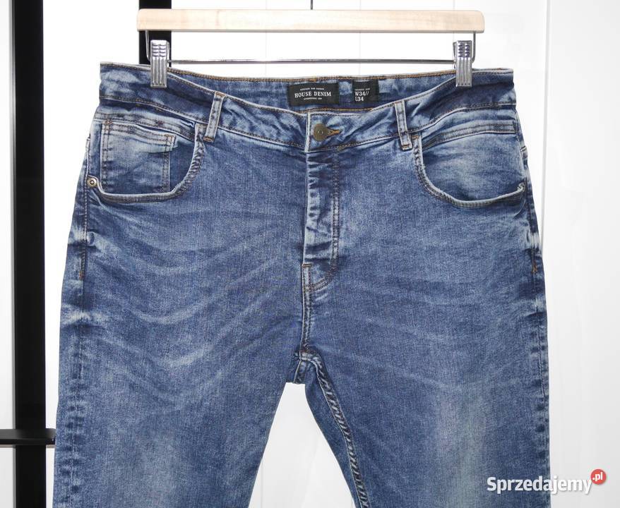 House świetne spodnie nowe W34 L34 Moda i Styl Wrocław