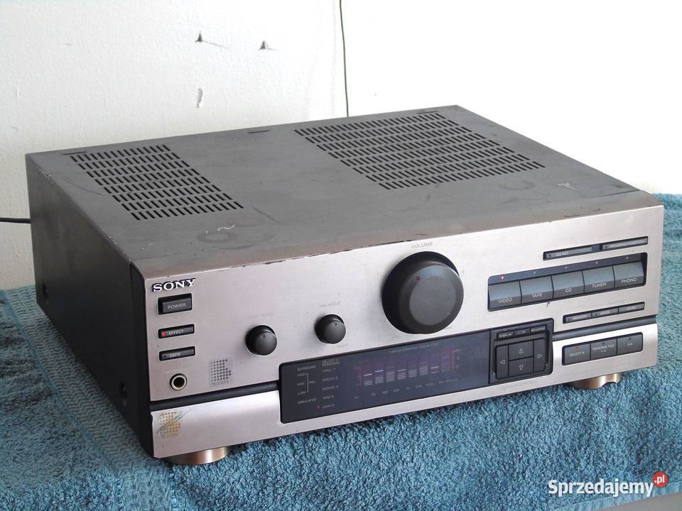 Wzmacniacz stere Sony TAD507 korektor graficzny Wzmacniacze i pokrewne Jasło