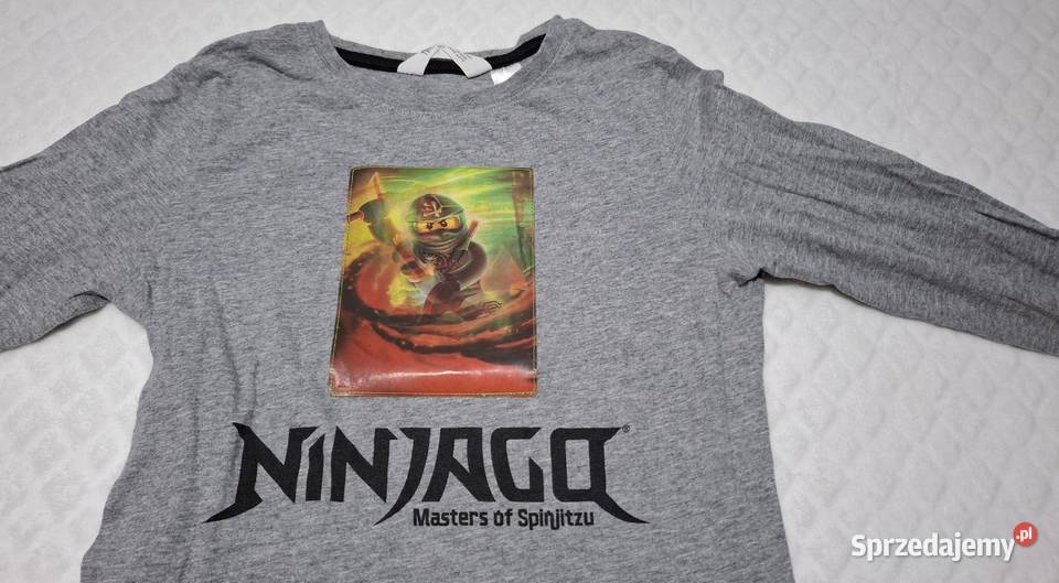 Koszulka długi rękaw aplikacja 3D Lego Ninjago Czeladź sprzedam