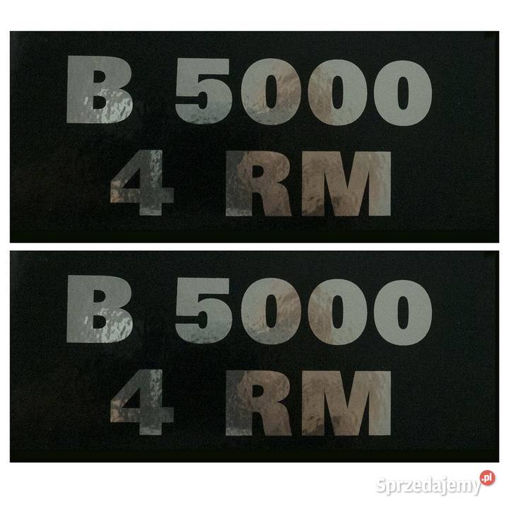 Naklejki Kubota B5000 4RM