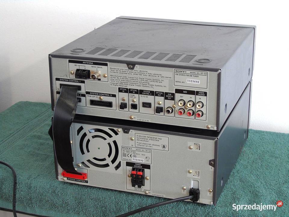 Wzmacniacz stereo Sony TAS3 korektor graficzny podkarpackie
